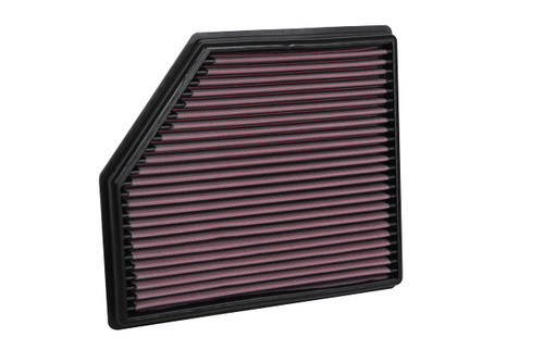 K&N High-Flow Air Filter 33-5102 for 2020-2026 Cadillac CT4 CT5 - Panel Replacement Filter