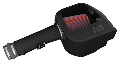 K&N 50-1598 NextGen Cold Air Intake Kit for 2025-2026 Ram 1500 L6 3.0L TT - Red Oiled Cotton Filter, HDPE Tube