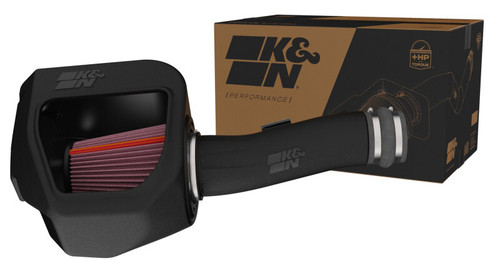 K&N 50-1598 NextGen Cold Air Intake Kit for 2025-2026 Ram 1500 L6 3.0L TT - Red Oiled Cotton Filter, HDPE Tube
