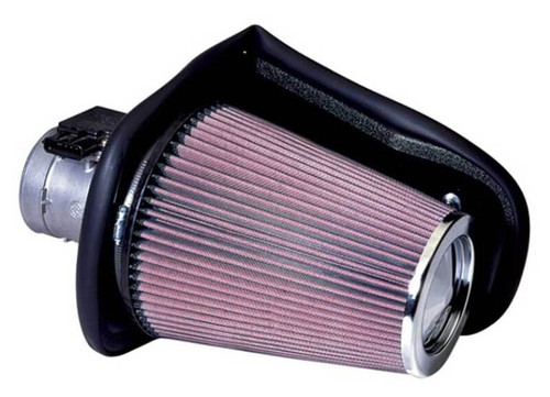 K&N 57-2545 57 Series FIPK Performance Air Intake System for 2003-2004 Ford Mustang - Red Cotton Gauze Filter, Gen II