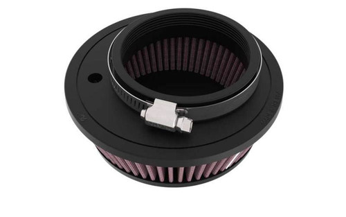 K&N RU-4480 Universal Clamp-On Air Filter - Tapered Conical, Cotton Gauze, 6.875" OD x 2.188" H
