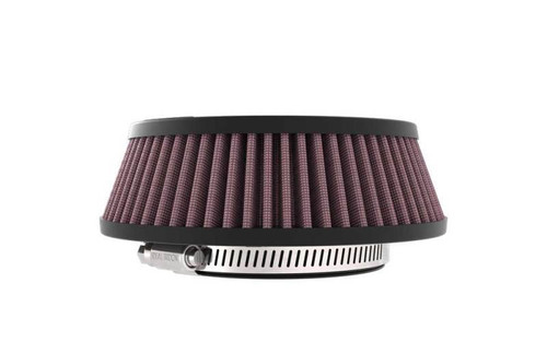 K&N RU-4480 Universal Clamp-On Air Filter - Tapered Conical, Cotton Gauze, 6.875" OD x 2.188" H