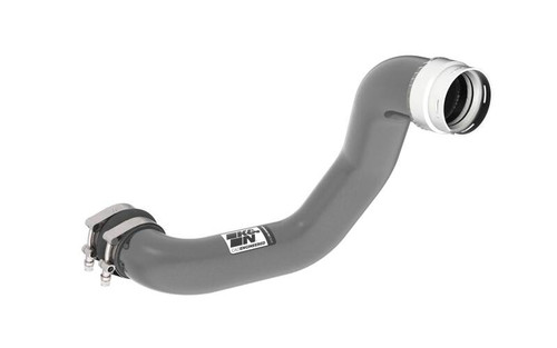 K&N 77-1021KC Charge Pipe Kit for 2023-2026 Chevrolet GMC Canyon Colorado - Gunmetal Gray Aluminum, 3in, 13.3 HP Gain