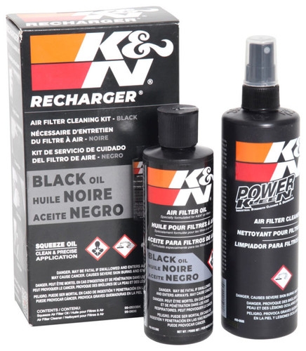 K&N 99-5050BK Black Squeeze Filter Care Service Kit