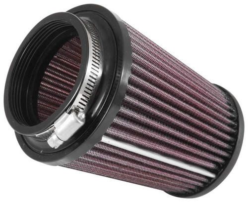 K&N RE-5286 Universal Clamp-On Round Tapered Air Filter - Aluminum Top