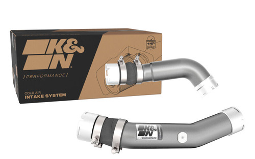 K&N 77-1023KC Charge Pipe Kit - Aluminum Tube for 2024-2026 Toyota Tacoma L4-2.4L Turbo (and 4Runner Land Cruiser) - 4.5 HP Gain