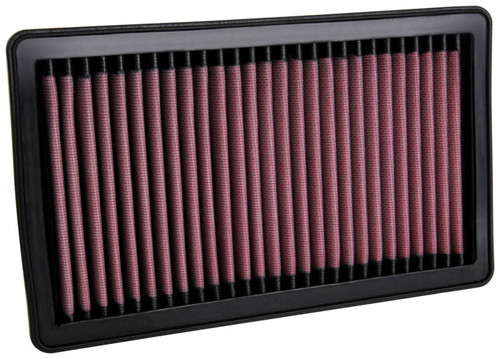 K&N High-Flow Air Filter 33-5106 for 2019-2023 Jeep Gladiator Wrangler - Panel Replacement Filter