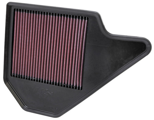 K&N High-Flow Air Filter 33-2462 for 2011-2020 Chrysler Dodge Grand Caravan Routan Town & Country - Panel Replacement Filter