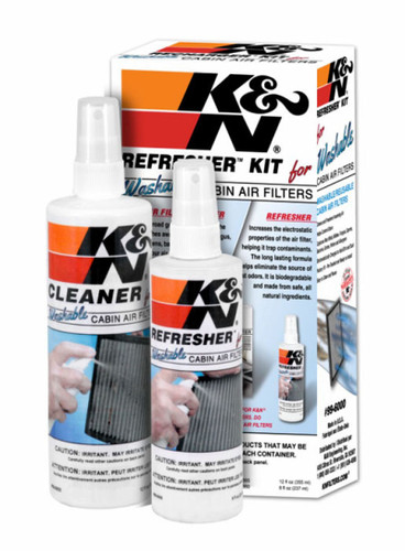 K&N 99-6000 Cabin Air Filter Cleaning & Refresher Kit