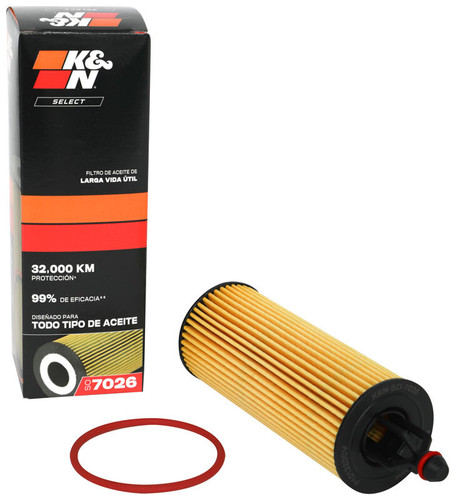 K&N SO-7026 Tall Cartridge Oil Filter for Ram Jeep