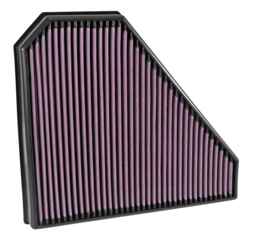 K&N High-Flow Air Filter 33-5028 for 2014-2019 Cadillac CTS - Unique Replacement Filter
