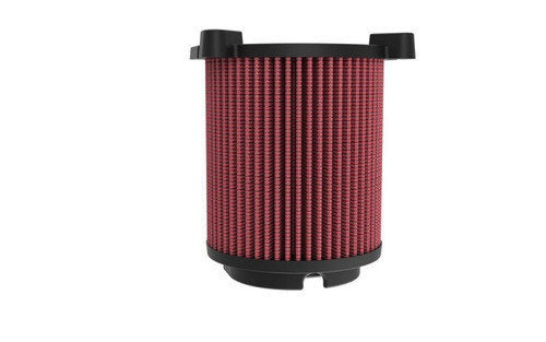 K&N E-2014 Round Replacement Air Filter for 2004-2016 Audi A3 VW Jetta - Red Cotton Gauze, Includes Grease