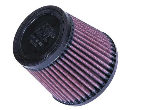 K&N AC-4096-1 Tapered Replacement Air Filter for 1998-2006 Arctic Cat 400 500 ATVs - Red Cotton Gauze, Washable