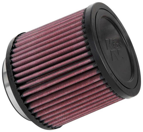 K&N E-2021 Round Replacement Air Filter for 2006-2011 BMW 125i 130i - Red Cotton Gauze, Lifetime Warranty