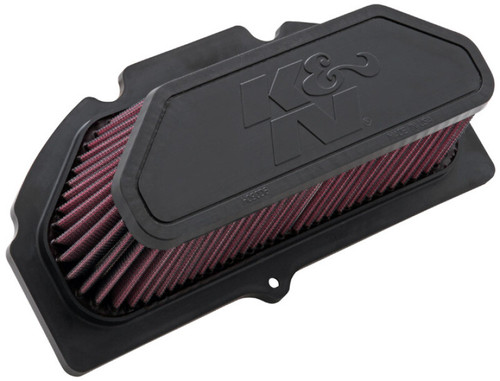 K&N SU-1009 High-Flow Replacement Air Filter for 2009-2016 Suzuki GSX-R1000 - Unique Shape