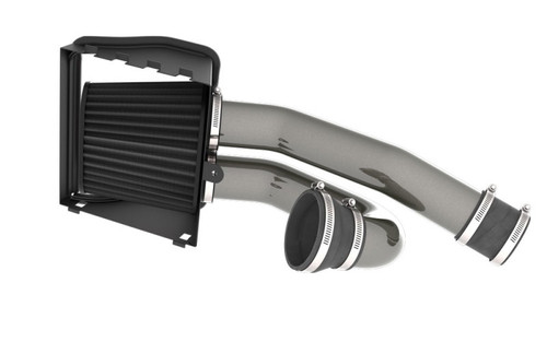 K&N 30-2617KC DRYFLOW Performance Air Intake for 2015-2026 Ford F-150 &amp; Expedition - +17.9HP, Gunmetal Aluminum
