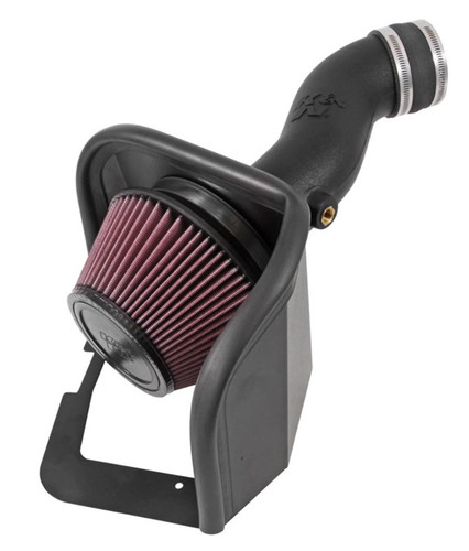 K&N 57-1572 57 Series FIPK Performance Air Intake System for 2015-2016 Chrysler 200 - Red Cotton Gauze Filter, Gen II