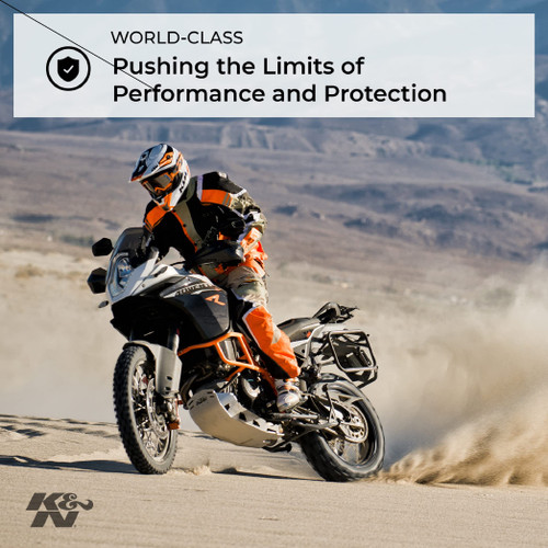 K&N SU-1014 Panel Replacement Air Filter for 2014-2025 Suzuki V-Strom DL1000 DL1050