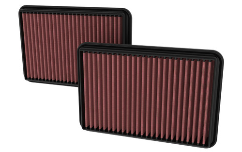 K&N High-Flow Air Filter 33-5115 (Set of 2) for 2021-2024 Ram 1500 - Panel Replacement Filter