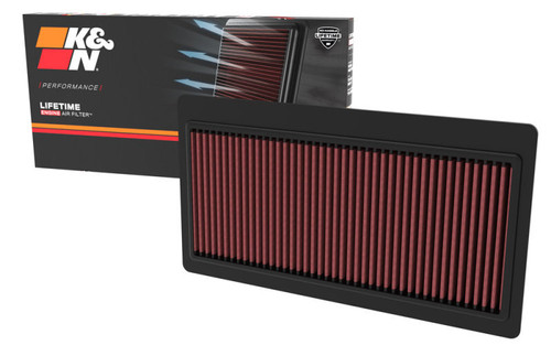 K&N High-Flow Air Filter 33-5117 for 2021-2026 Acura MDX Honda Pilot - Panel Replacement Filter