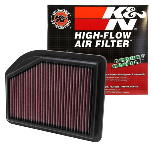K&N High-Flow Air Filter 33-2477 for 2012-2014 Honda CR-V - Panel Replacement Filter