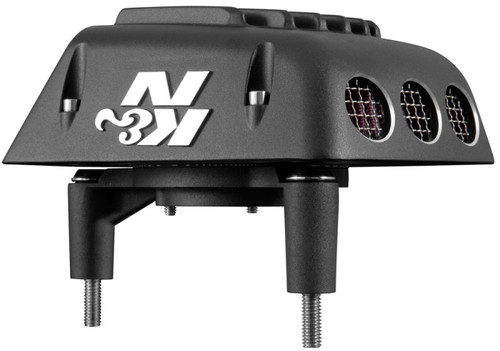 K&N RK-3950 Street Metal High-Flow Air Intake System for Harley Davidson - 4.85 HP Gain