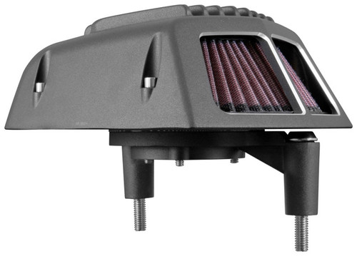 K&N RK-3950 Street Metal High-Flow Air Intake System for Harley Davidson - 4.85 HP Gain