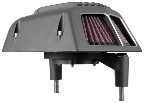 K&N RK-3950 Street Metal High-Flow Air Intake System for Harley Davidson - 4.85 HP Gain