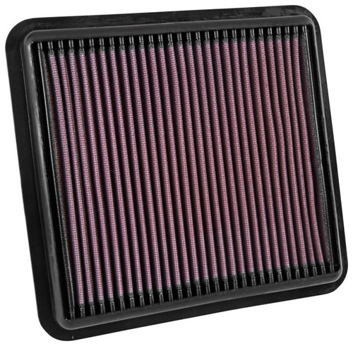 K&N High-Flow Air Filter 33-5042 for 2015-2022 Mercedes C-Class GLC - Panel Replacement Filter
