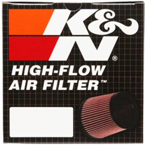 K&N RU-1008 Red Round Tapered Universal Clamp-On Air Filter