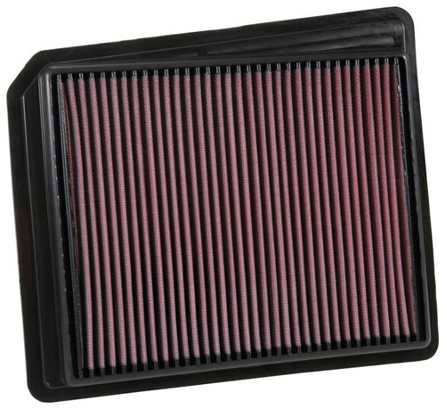 K&N High-Flow Air Filter 33-5062 for 2017-2024 Nissan TITAN - Panel Replacement Filter