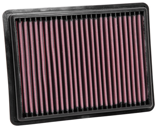 K&N High-Flow Air Filter 33-5069 for 2017-2021 Honda Civic - Panel Replacement Filter