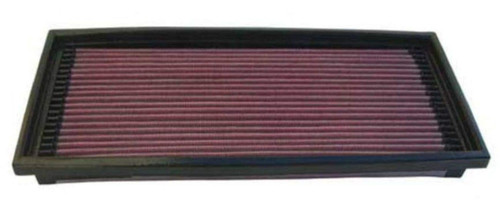 K&N 33-2014 High-Flow Replacement Panel Air Filter for 1985-1989 Chevrolet Corvette - 16x7.75x1.063 in, Cotton Gauze