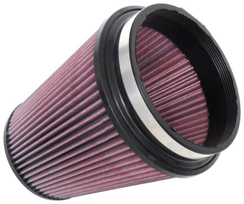 K&N RU-1044XD Universal Clamp-On Round Tapered Air Filter with Housing