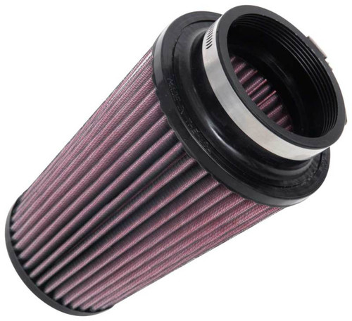 K&N RU-1045 Red Round Tapered Universal Clamp-On Air Filter