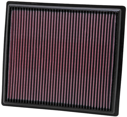 K&N High-Flow Air Filter 33-2442 for 2010-2017 Buick Chevrolet Impala LaCrosse Malibu - Panel Replacement Filter