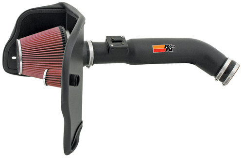 K&N 63-3064-1 63 Series AirCharger Performance Air Intake System for 2007-2012 Chevrolet, GMC Canyon, Colorado - Red Cotton Gauze Filter