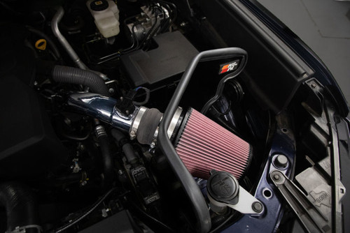 K&N 77-9042KP Typhoon Cold Air Intake System for 2022-2026 Toyota Sequoia Tundra - Bright Mirrored Tube, Red Filter, 18.4 HP Gain