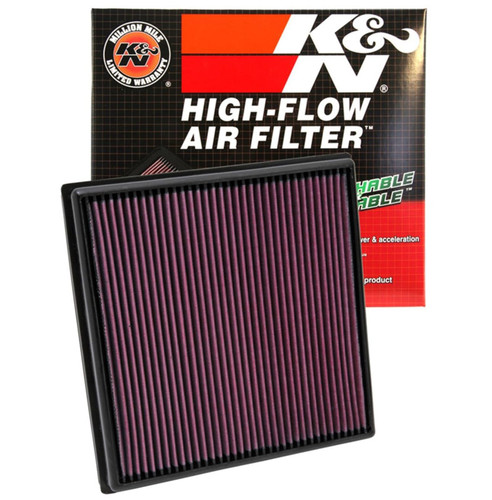 K&N High-Flow Air Filter 33-2966 - Panel Replacement Filter
