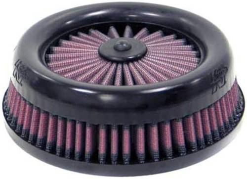 K&N RX-4130-1 Red Short Universal X-Stream Clamp-On Air Filter