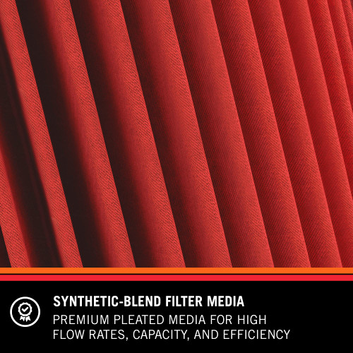 K&N KN-111 Premium Cartridge Oil Filter - High Flow Synthetic Media, 1 Year Warranty