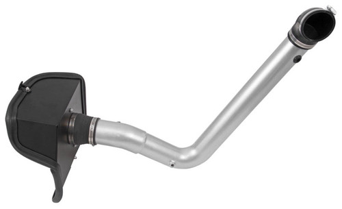 K&N 77-1570KS Typhoon Cold Air Intake System for 2014-2018 Jeep Cherokee - Silver Tube, Red Filter, 3.37 HP Gain