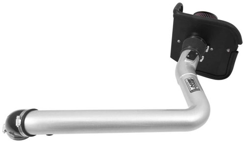 K&N 77-1570KS Typhoon Cold Air Intake System for 2014-2018 Jeep Cherokee - Silver Tube, Red Filter, 3.37 HP Gain