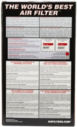 K&N RX-4730 Red Universal X-Stream Clamp-On Air Filter