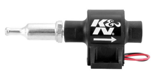 K&N 81-0402 Inline Fuel Pump - 32 GPH @ 4-7 PSI, Universal with Filter & Hardware