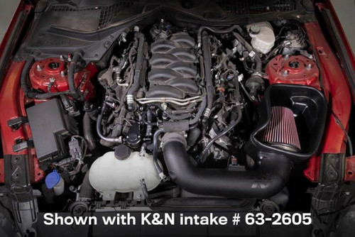 K&N 81-0802 Oil Catch Can for 2018-2023 Ford Mustang 5.0L