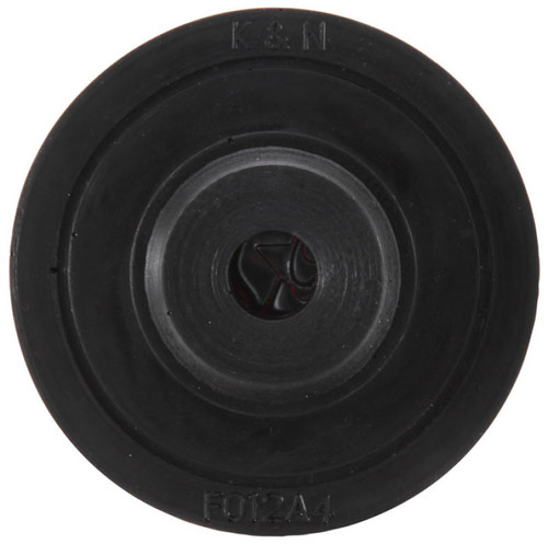 K&N 62-1490 Vent Air Filter / Breather - Non-woven Synthetic, Chrome Top, Rubber Base, 1-1/4" Push-In