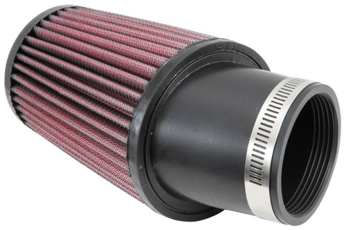 K&N SN-2520 Red Universal Clamp-On Air Filter for Snowmobiles