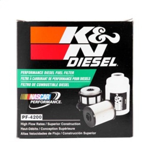 K&N PF-4200 High Performance Fuel Filter - Cellulose Media, 1 Year Warranty