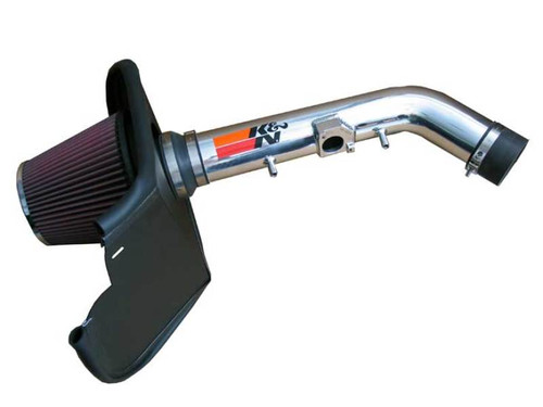 K&N 77-9015KP Typhoon Cold Air Intake System for 1999-2004 Toyota 4Runner Tacoma - Bright Mirrored Tube, Red Filter, 9.27 HP Gain, CARB Legal